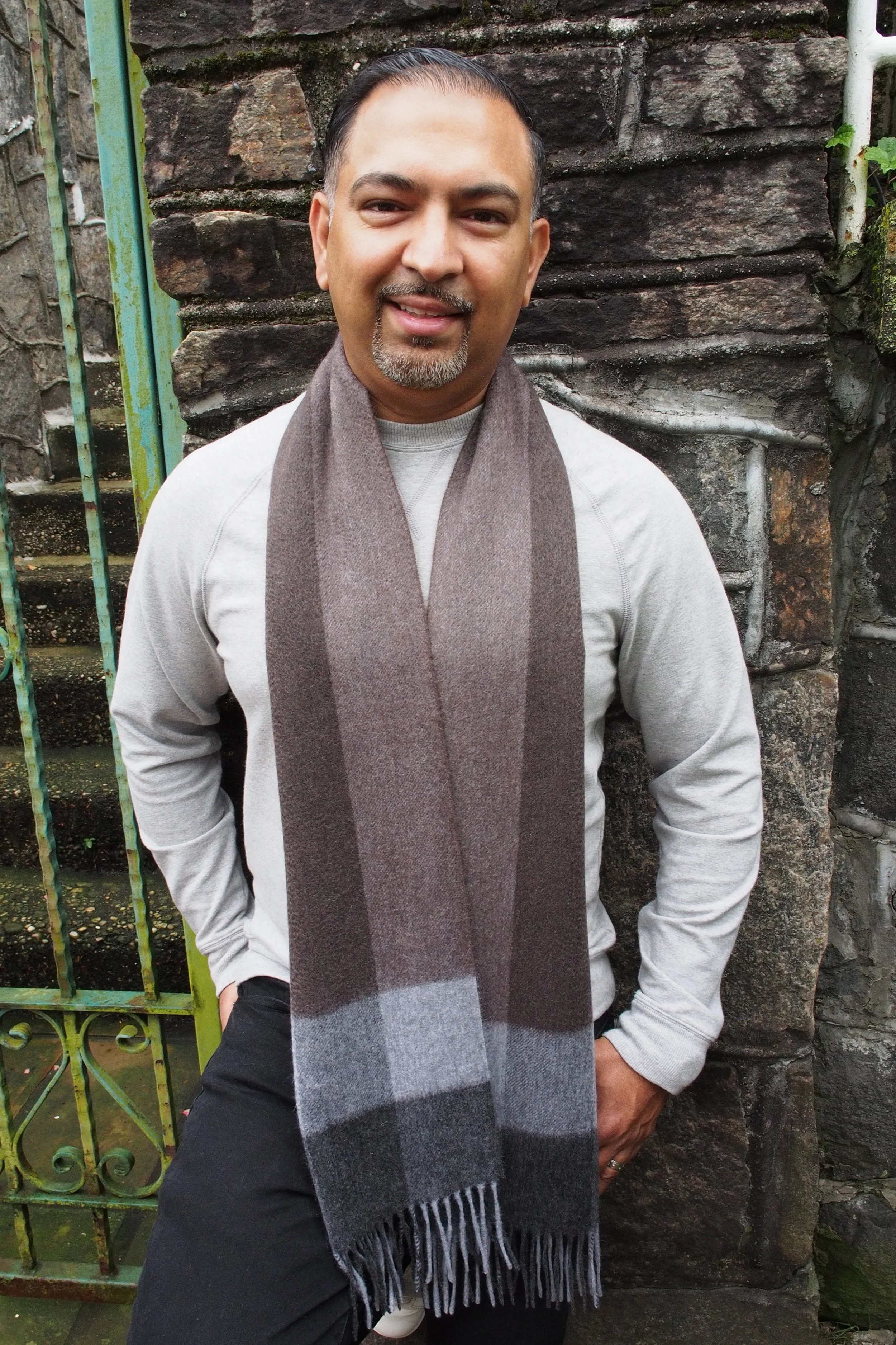 THOMASWYLDE カシミヤマフラー　00s archive stole Unisex Cashmere Plaid — TWEEDLES